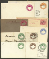 EGYPT: 10 Old Postal Stationeries, Some Used, Fine To VF General Quality! - Other & Unclassified