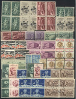 UNITED STATES: Acccumulation Of Used And Mint (lightly Hinged Or MNH) Stamps And Sets Of VF Quality, Perfect Lot For Ret - Colecciones & Lotes