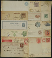 WESTERN EUROPE: 16 Old Postal Stationeries, Several Used, Almost All With Defects, Interesting! - Sonstige - Europa