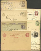 EASTERN EUROPE: 7 Postal Stationeries Of Varied Countries, Almost All Used, With Minor Defects But Very Interesting! - Europe (Other)