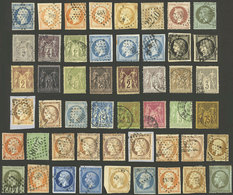 FRANCE: Small Lot Of Very Old Stamps, Fine To Very Fine General Quality. - Sammlungen