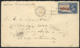 BRITISH GUIANA: Cover Sent From Georgetown To Buenos Aires On 24/OC/1935 Franked With 6c. (Sc.224), VF Quality, Interest - Sonstige & Ohne Zuordnung