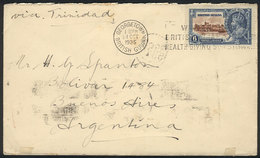 BRITISH GUIANA: Cover Sent From Georgetown To Buenos Aires On 24/OC/1935 Franked With 6c. (Sc.224), VF Quality, Interest - Autres & Non Classés