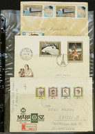 HUNGARY: More Than 80 FIRST DAY COVERS, Very Thematic And Handsome, Including Complete Sets And Several Souvenir Sheets, - Lotes & Colecciones