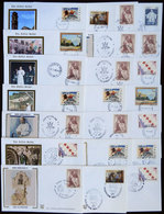 ITALY: POPE JOHN PAUL II: About 22 Covers With Specital Postmarks For Papal Visits, Excellent Quality! - Unclassified