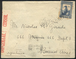 MOZAMBIQUE: Cover Sent From VILA CABRAL To Argentina On 21/NO/1940 Franked With 1.75E., Rare Destination! - Mozambique