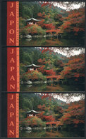 UNITED NATIONS: Complete Set Of 3 Booklets Of The Year 2001 (Japan), Excellent Quality, Very Low Start! - VN