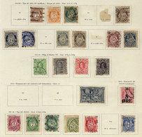 NORWAY + DENMARK: Balance Of Collection On Pages, Fine General Quality But It Also Includes Some Stamps With Defects, Lo - Otros & Sin Clasificación