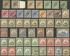 GERMAN NEW GUINEA: Lot Of Old Stamps, Most Of Fine Quality (some With Minor Faults), Including Many Used Examples With V - Nueva Guinea Alemana