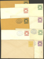PERU: 9 Old Different Postal Stationeries, Most Of Fine Quality, Low Start! - Pérou