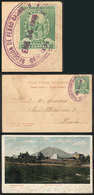 PERU: PC With View Of The Observatory Of Arequipa, Franked With 1c. And Sent To Lima On 14/JA/1905, With An Interesting  - Perú
