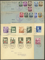 POLAND: GERMAN OCCUPATION: 8 Covers Sent To Bremen In 1940/1, Almost All Registered, Handsome Postages. With Light Defec - Autres & Non Classés