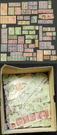 ROMANIA: Small Box Or Large Envelope Containing MANY HUNDREDS (probably Thousands) Of Stamps Used In The Late 1910s And  - Collections