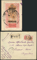 FRENCH SUDAN: Registered Cover Sent From Bamako To Buenos Aires On 9/AU/1929 Franked With 3Fr. (Sc.58 Alone), VF Quality - Autres & Non Classés