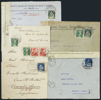 SWITZERLAND: 6 Covers Sent To Argentina Between 1911 And 1918, VF General Quality, Interesting Group! - Altri & Non Classificati