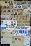 WORLDWIDE: EUROPE: Over 30 Covers (few Are Cover Fronts) Or Cards Of Varied Countries And Periods, Several Very Interest - Andere & Zonder Classificatie