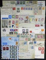 WORLDWIDE: EUROPE: Over 30 Covers (few Are Cover Fronts) Or Cards Of Varied Countries And Periods, Several Very Interest - Andere & Zonder Classificatie