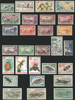 WORLDWIDE: Lot Of VERY THEMATIC Stamps, Sets And Souvenir Sheets, Most MNH, Some Lightly Hinged And 2 Or 3 Used, Almost  - Sonstige & Ohne Zuordnung