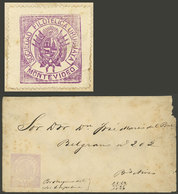 URUGUAY: Circa 1890, Cover Sent To Buenos Aires Without Postage, On Front It Shows A Mark Of The Sociedad Filotelica Uru - Uruguay