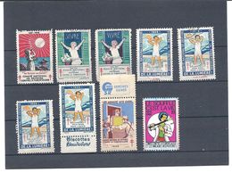 Petit Lot De Timbres Antituberculeux - Antitubercolosi