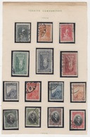 TURQUIE,TURKEI TURKEY, 1926 LONDON PRINTING POSTAGE  STAMPS - Oblitérés