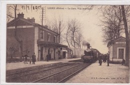 Rhône - Loire - La Gare, Vue Intérieure - Loire Sur Rhone