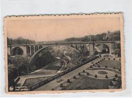 Luxembourg Pont Adolphe Carte + Timbre Cachet 1948 Obliteration Visitez La Foire - Luxemburgo - Ciudad