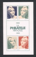 Gravure Marianne De Gandon  1983 - Philatelic Fairs