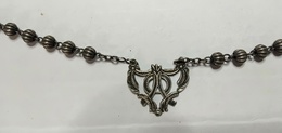 COLLIER EN METAL LEGER - Necklaces/Chains