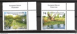 SERBIA 2017,NATUR PROTECT,BIRDS,RIVER,MNH - Protection De L'environnement & Climat