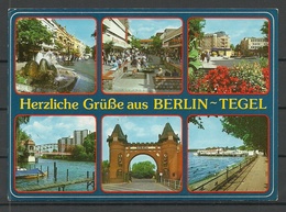 Deutschland 1990 Berlin Tegel , Gesendet, Mit Briefmarke - Tegel