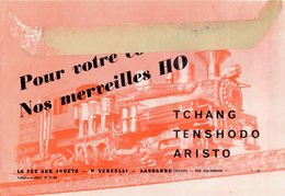 Catalogue LA FÈE AUX JOUETS 1957 P.VERCELLI Tschang Tenshodo Aristo - En Français Et En Allemand - Francés