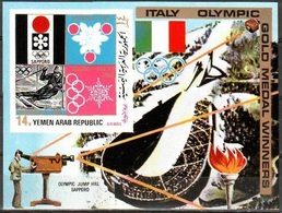 1971	Yemen YAR 	1491/B178b	1972 Olympic Games In Sapporo	18,00 € - Winter 1972: Sapporo