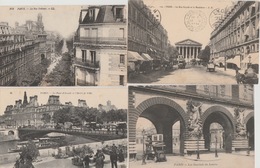 19 / 5 / 127. -  PARIS  - LOT  DE. 14. CPA  ( ANIMÉES  ET  DIVERSES - Toutes Scanées - 5 - 99 Cartes