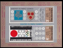 1968	Yemen YAR 	824-25/B83	1972 Olympic Games In Sapporo	12,00 € - Winter 1972: Sapporo