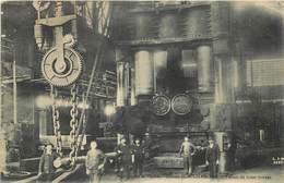 Delcampe - SAINT CHAMOND - Usines, Presse De 6000 Tonnes. - Saint Chamond