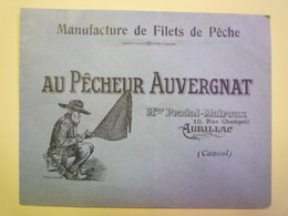 GP 2019 - 1059  Enveloppe Illustrée  "Au Pêcheur Auvergnat"  Aurillac  XXXX - Advertising