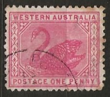 Timbre Australie 1890-93 Filigrane Couronne - Usados