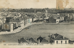 St Jean De Luz Pris De Ciboure  1917 Taxe Envoi à La Croix De Peugrignoux Par Perignac Charentes - Ciboure