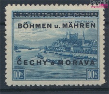Böhmen Und Mähren 19 Postfrisch 1939 Aufdruckausgabe (9310359 - Nuevos