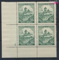 Böhmen Und Mähren 26 Mit Plattennummer Postfrisch 1939 Burg Karlstein (9310352 - Ungebraucht