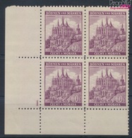 Böhmen Und Mähren 27 Mit Plattennummer Postfrisch 1939 Ruttenberg (9310249 - Nuevos