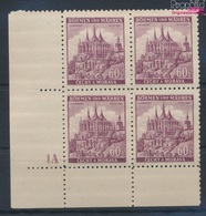 Böhmen Und Mähren 27 Mit Plattennummer Postfrisch 1939 Ruttenberg (9310250 - Nuevos