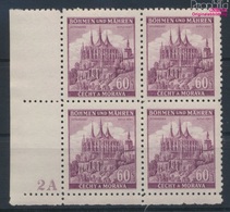 Böhmen Und Mähren 27 Mit Plattennummer Postfrisch 1939 Ruttenberg (9310333 - Nuevos