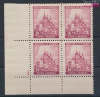 Böhmen Und Mähren 28 Mit Plattennummer Postfrisch 1939 Prag (9310340 - Nuevos
