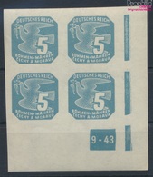 Böhmen Und Mähren 118 Mit Plattennummer Postfrisch 1943 Zeitungsmarken (9310286 - Nuevos