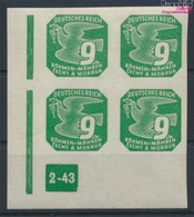 Böhmen Und Mähren 120 Mit Plattennummer Postfrisch 1943 Zeitungsmarken (9310279 - Nuevos