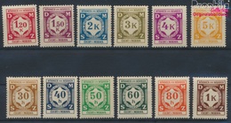 Böhmen Und Mähren D1-D12 (kompl.Ausg.) Postfrisch 1941 Ziffer (9310374 - Nuevos