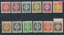 Böhmen Und Mähren D1-D12 (kompl.Ausg.) Postfrisch 1941 Ziffer (9310377 - Nuevos