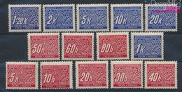 Böhmen Und Mähren P1-P14 (kompl.Ausg.) Postfrisch 1939 Portomarken (9310382 - Ungebraucht